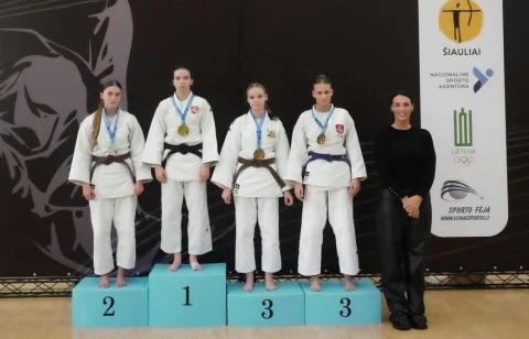 Sėkmingas gimnazistų pasirodymas Lietuvos U-23 dziudo čempionate