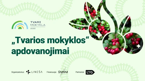 „Tvarios mokyklos“ konkurso finale – trys Panevėžio mokyklos ir keturi projektai