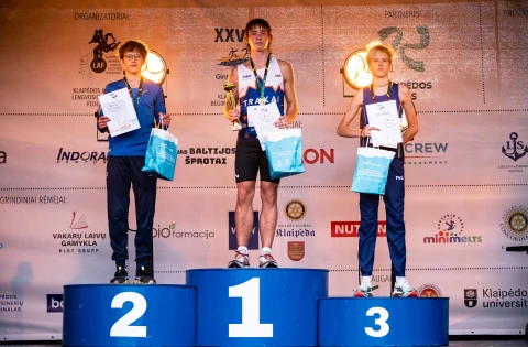 Panevėžio sporto centro bėgikai „Gintarinėje jūrmylėje“ iškovojo bronzą