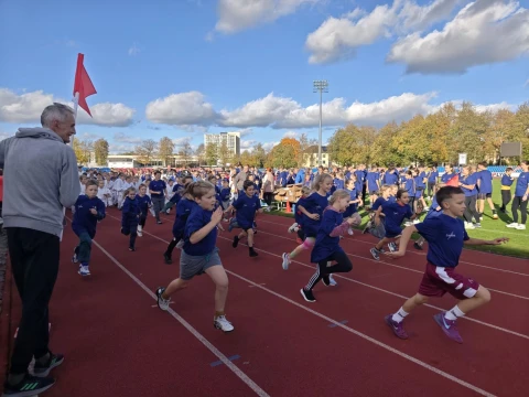 Sporto dieną Panevėžyje paminėjo per 500 sportininkų
