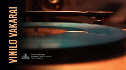 Vinilo vakarai bibliotekoje