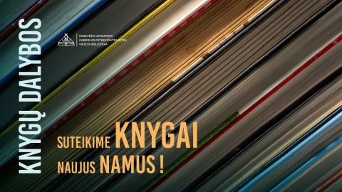 Bitės biblioteka vėl dovanos knygas