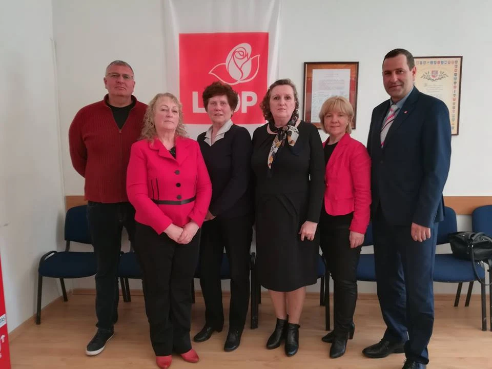 Gegužės 1-ąją  Panevėžio socdemai minėjo susitikdami su profsąjungomis