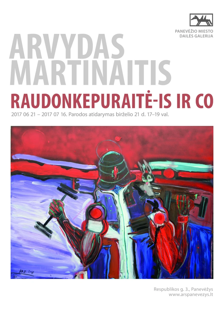 Martinaicio paroda plakatas