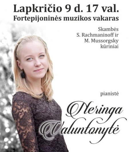 Pianistė savo muziką dovanoja kraštiečiams