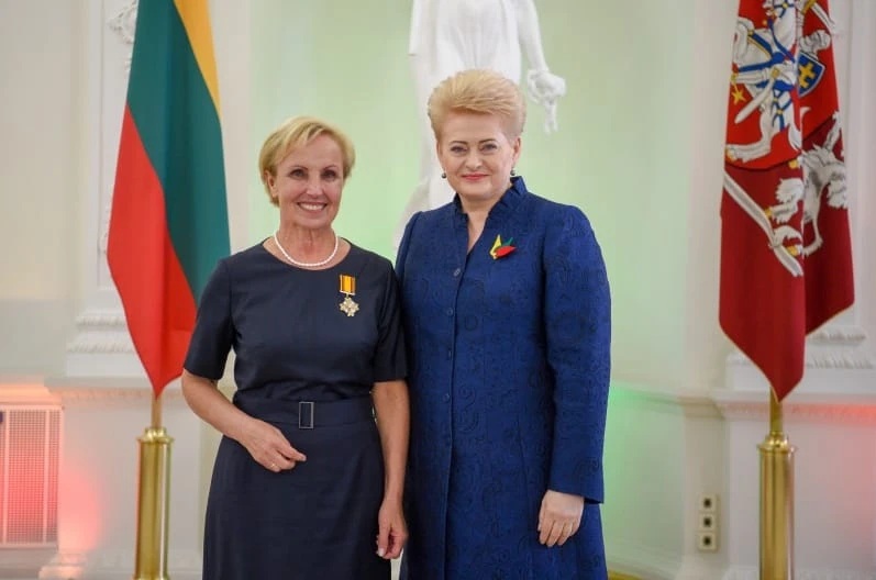 Gedimino ordino Riterio kryžius – panevėžietei gydytojai E. Reinikovienei