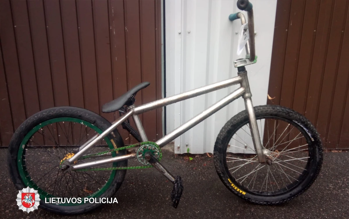 Policija ieško dviračio savininko