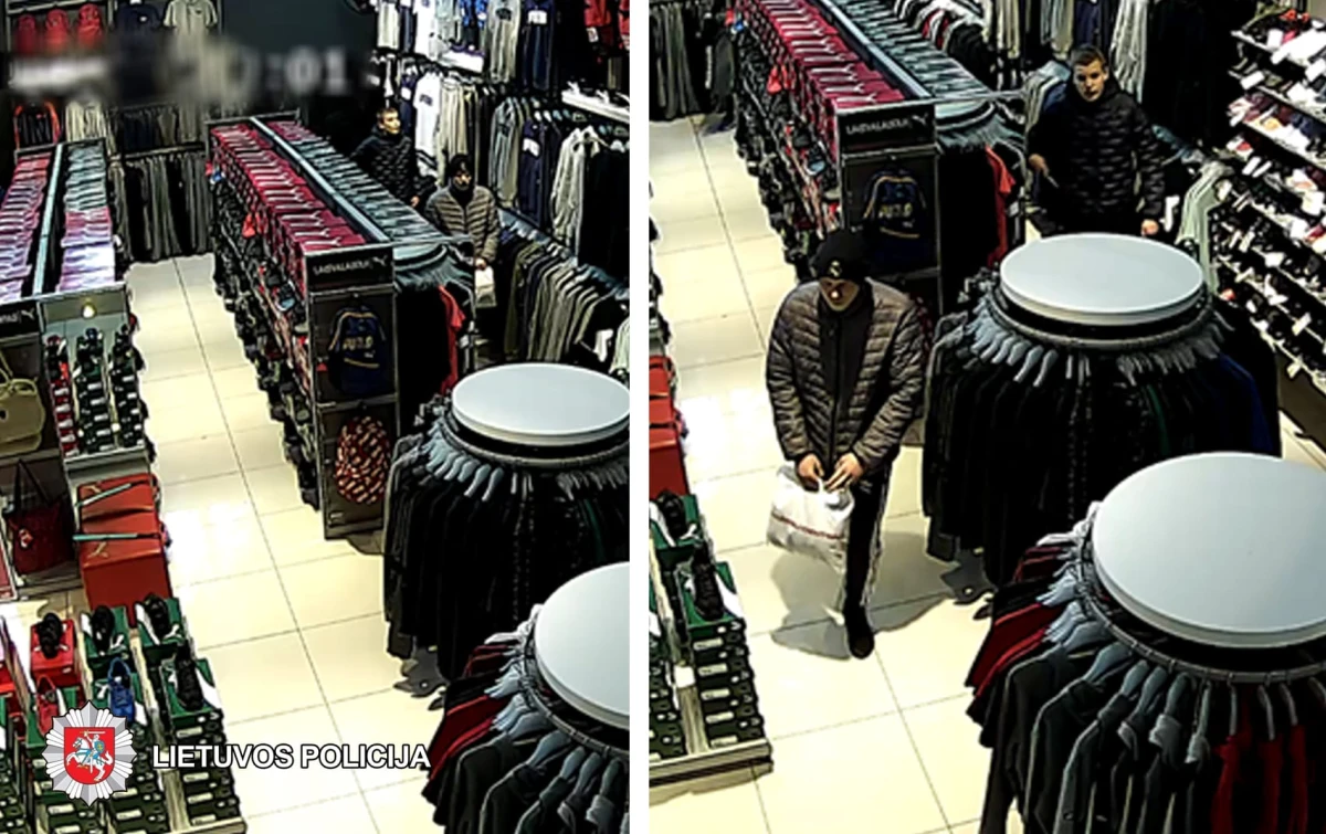 Policija prašo padėti atpažinti įtariamuosius
