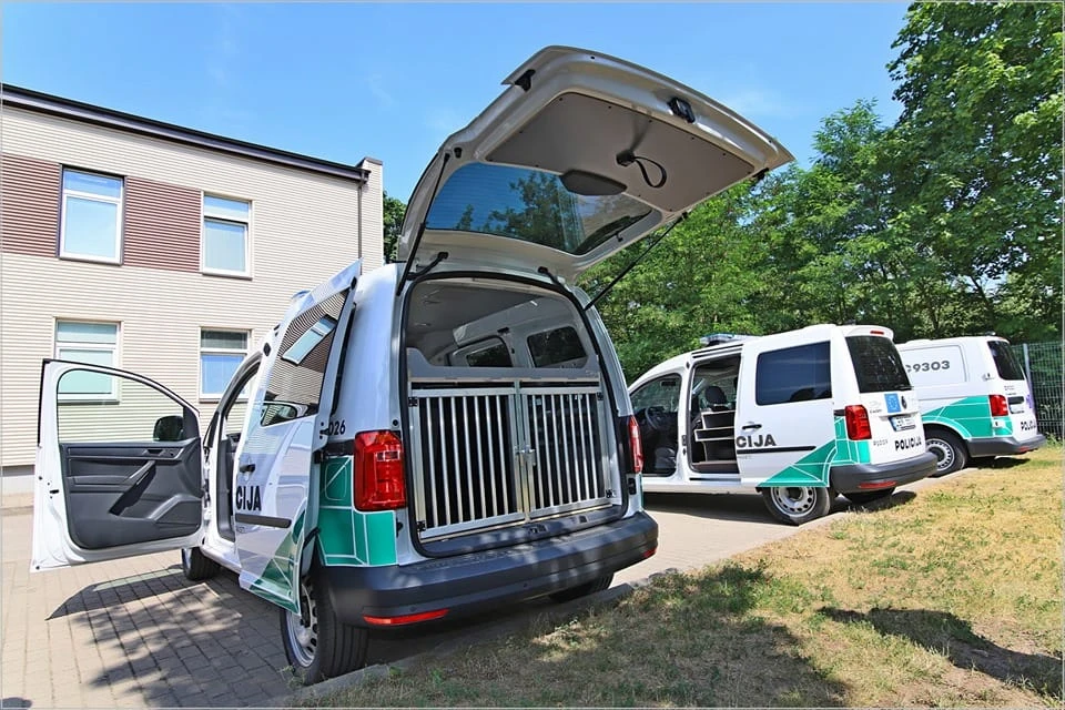 Panevėžio kinologams-naujas automobilis