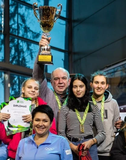 5-oji gimnazija – mokyklų žaidynių nugalėtoja