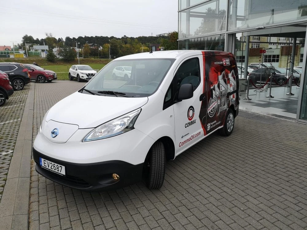 Autoservisams prekes pristatys elektromobiliu