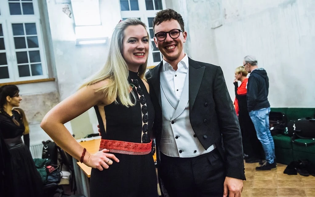 Martynas Levickis ir Lizzie Ball Dainiaus Putino foto2