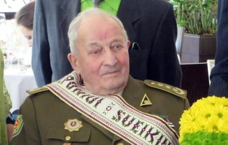 Mirė partizanas, Panevėžio rajono garbės pilietis Jonas Čeponis-Vaidevutis