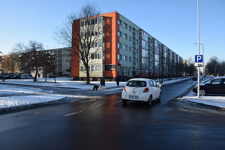 Užbaigta Statybininkų gatvės rekonstrukcija