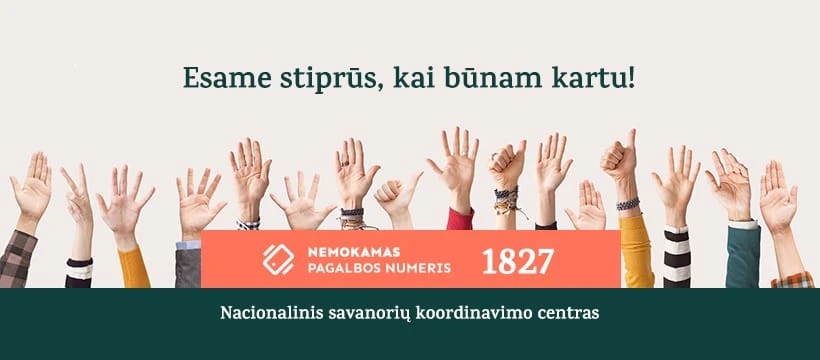 LRT jungiasi prie visuomeninės iniciatyvos „Stiprūs kartu“