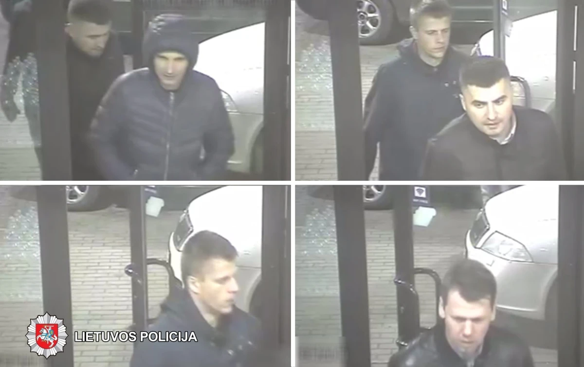 Policija prašo padėti atpažinti asmenis