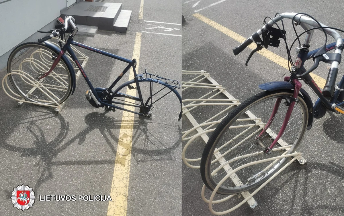Policija ieško dviračio savininko