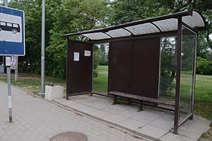 Apvogė autobuso stotelėje