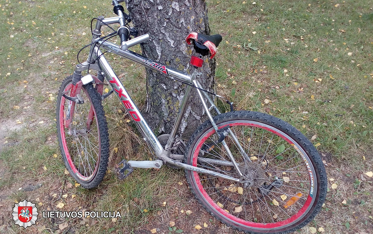 Policija ieško dviračio savininko