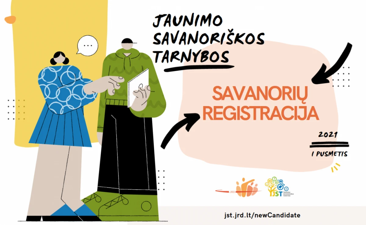 Kviečia Jaunimo savanoriška tarnyba