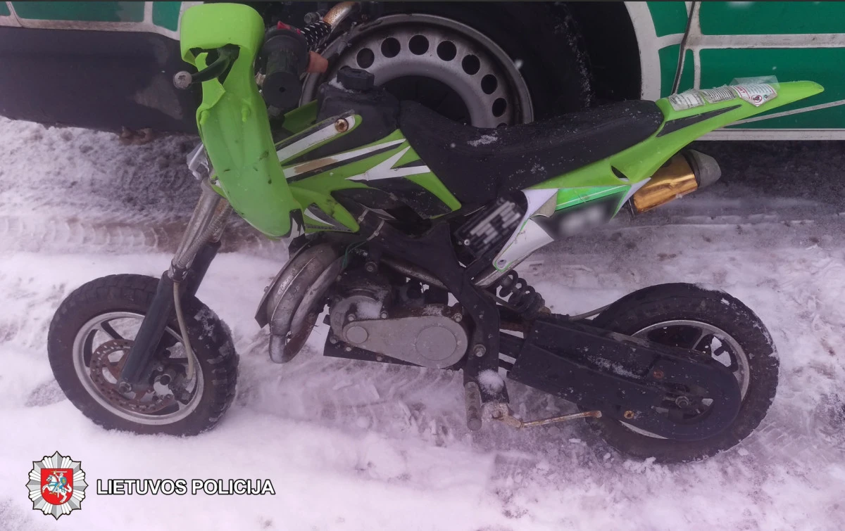 Policija ieško motociklo savininko