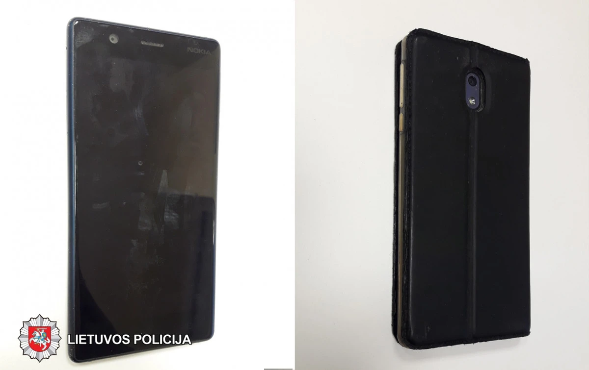 Policija ieško telefono savininko