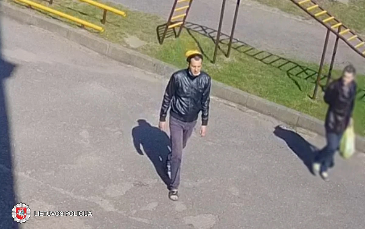 Policija prašo atpažinti asmenį