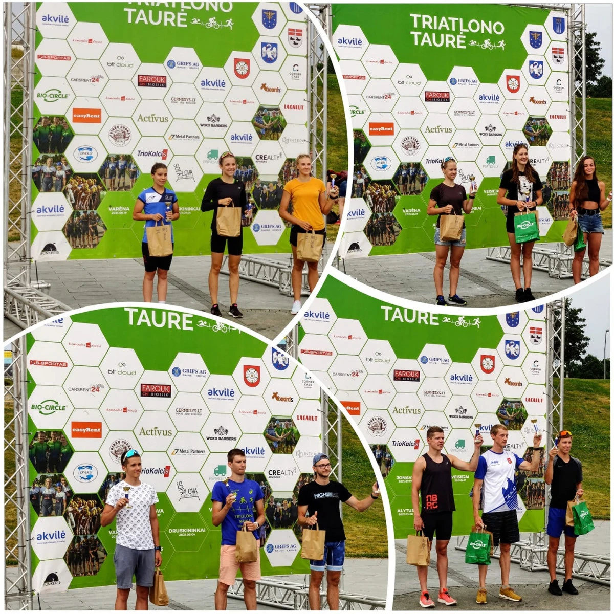 Trečiajame Lietuvos triatlono taurės etape puikiai sekėsi Panevėžio sporto centro ugdytiniams