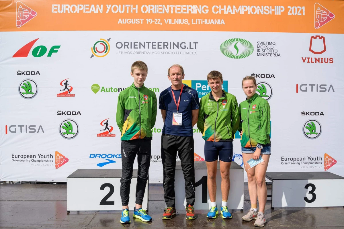 Europos jaunių ir jaunučių orientavimosi sporto čempionate – ir Panevėžio sporto centro ugdytiniai