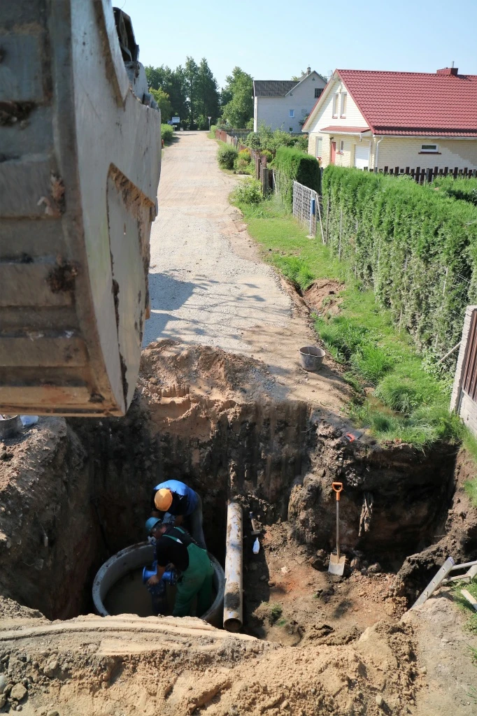 Paskirstyta parama gyventojams, prisijungusiems prie vandens ir nuotekų tinklų