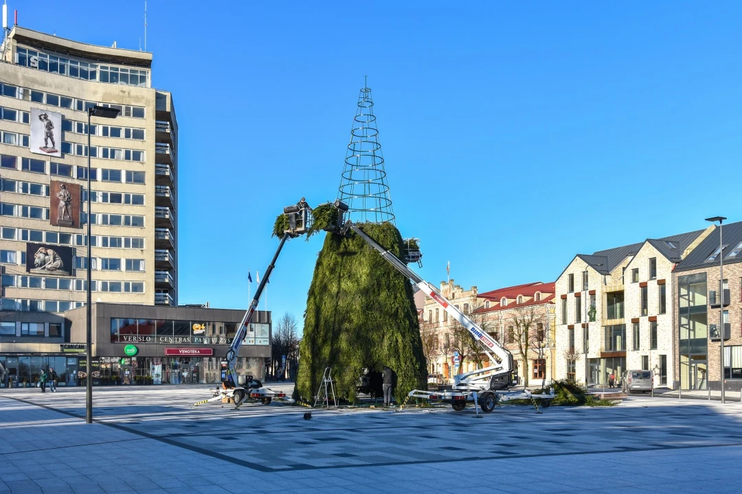 Panevėžys ruošiasi pasakiškoms Kalėdoms