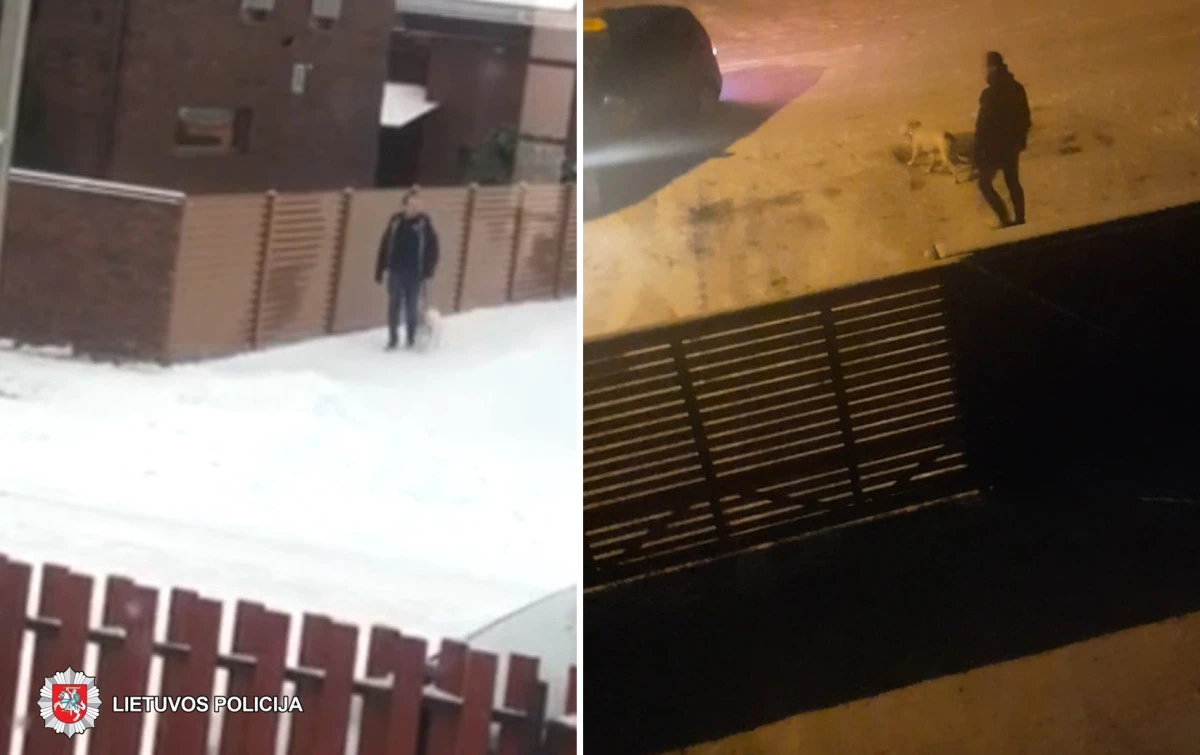 Policija prašo padėti atpažinti asmenį