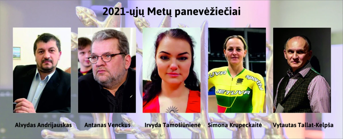 Šiandien vykusiame Metų panevėžiečių rinkimo komisijos posėdyje bendru sutarimu buvo išrinkti 2021-ųjų Metų panevėžiečiai