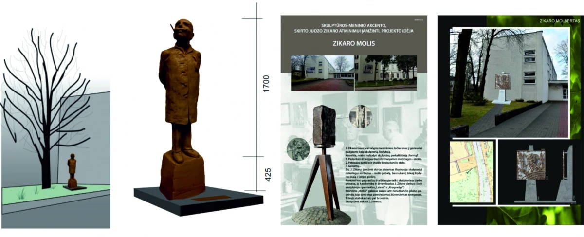 Kviečiame susipažinti su Juozo Zikaro atminimo įamžinimo idėjomis