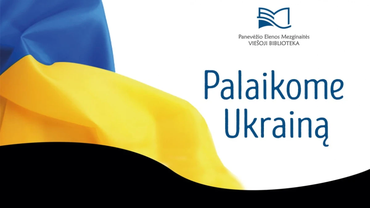 Prašo dovanoti knygų ukrainiečių kalba