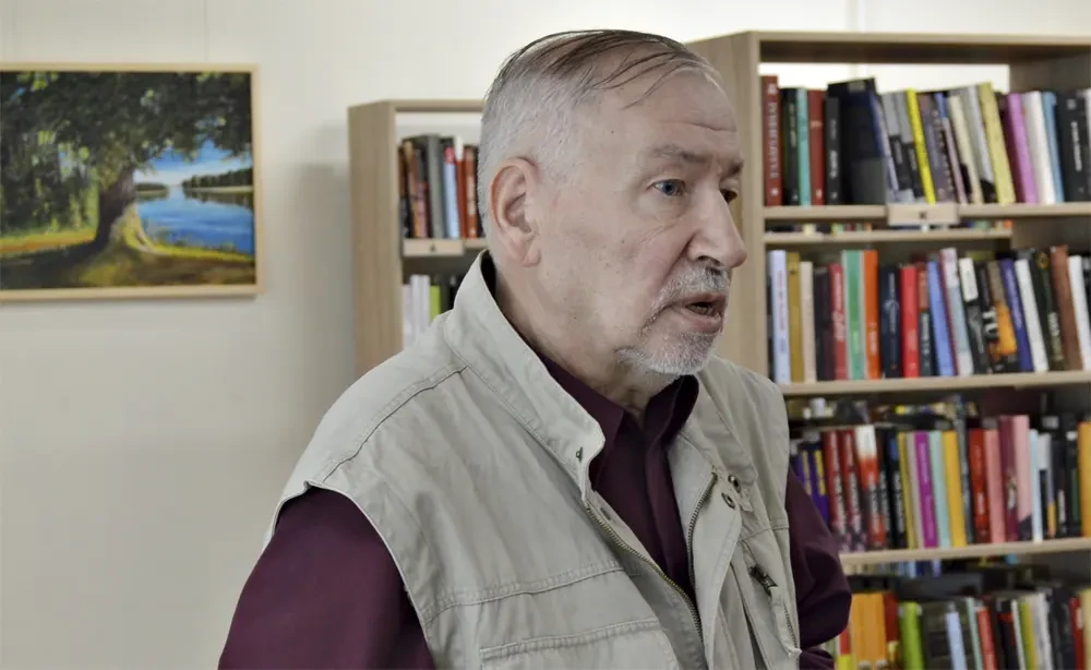 Parko bibliotekoje – istoriko Juozo Brazausko knygos „Gyvenimas perbėgo per atmintį“ pristatymas