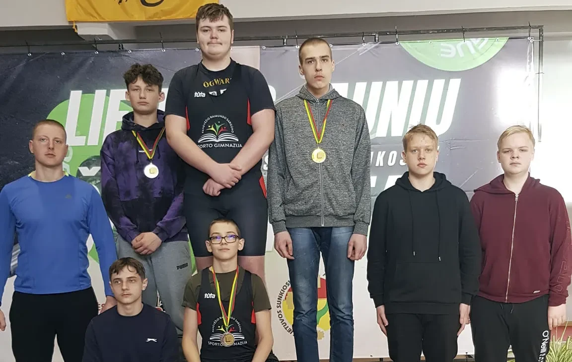 Panevėžio sporto centro ugdytinis – Lietuvos jaunių sunkiosios atletikos čempionas!