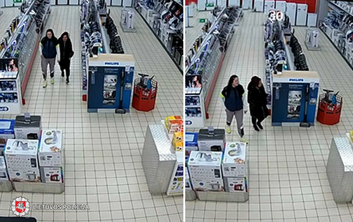 Policija prašo padėti atpažinti asmenis