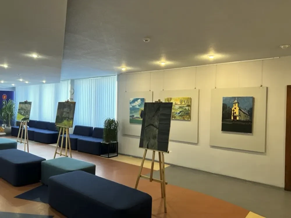 Projekto „A.R.T. Ėriškiai“ paroda savivaldybėje