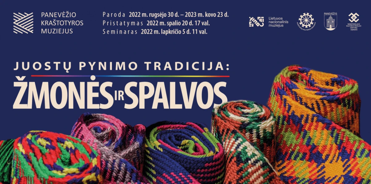 Kraštotyros muziejuje – paroda apie juostų pynimo tradiciją