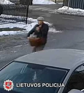 Policija prašo padėti atpažinti vagį