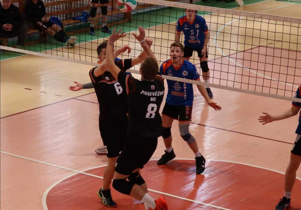Panevėžio sporto centro tinklininkai žaidė be pralaimėjimų