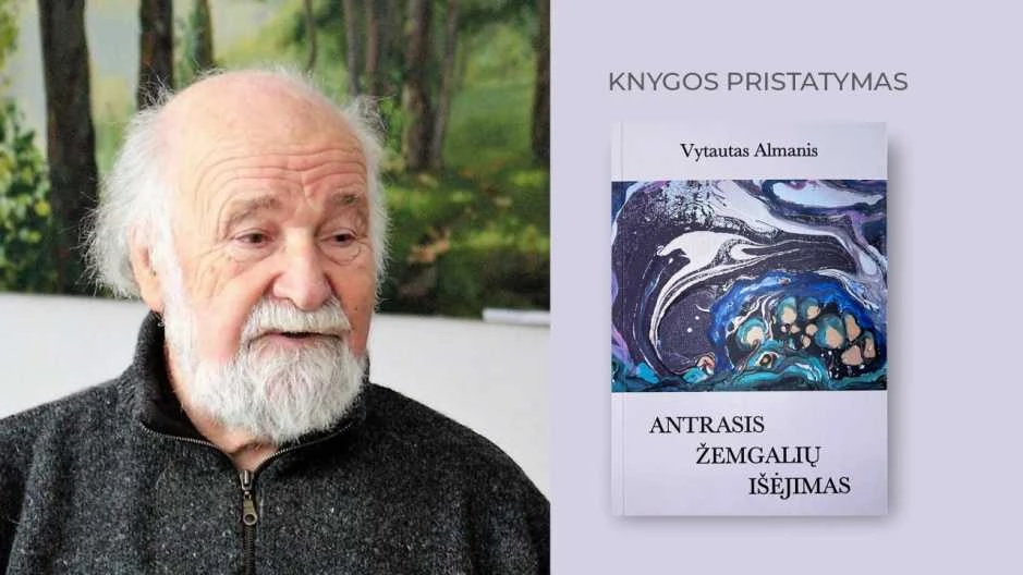G. Petkevičaitės-Bitės bibliotekoje – Vytauto Almanio knygos pristatymas