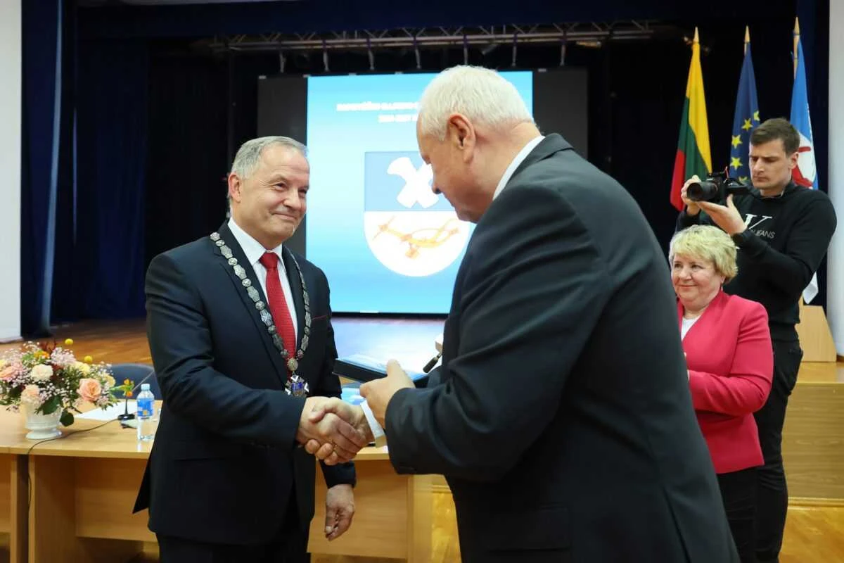 Prisiekė naujos kadencijos Panevėžio rajono savivaldybės taryba ir Savivaldybės meras