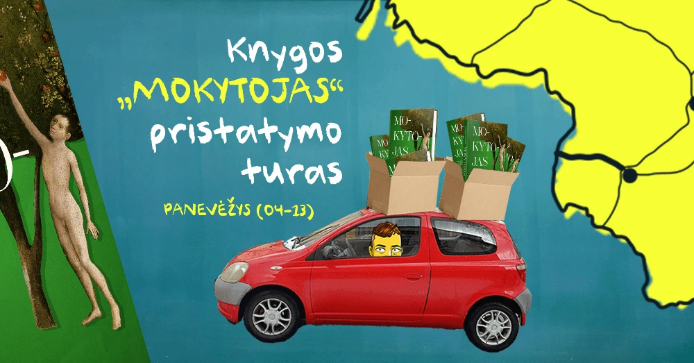Apie mokytoją ne tik mokytojams: biblioteka kviečia į Karolio Klimo knygos „Mokytojas“ pristatymą