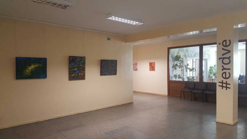 Nauja paroda galerijoje #erdvė