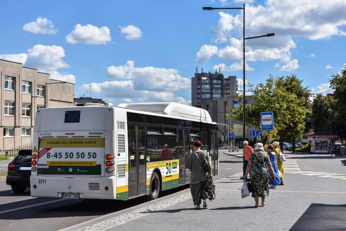 Nustatytos autobusų elektroninių bilietų kainos