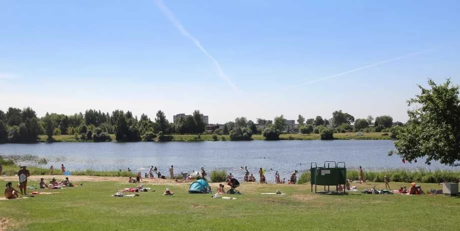 Panevėžiečių maudynėms paruošti miesto paplūdimiai