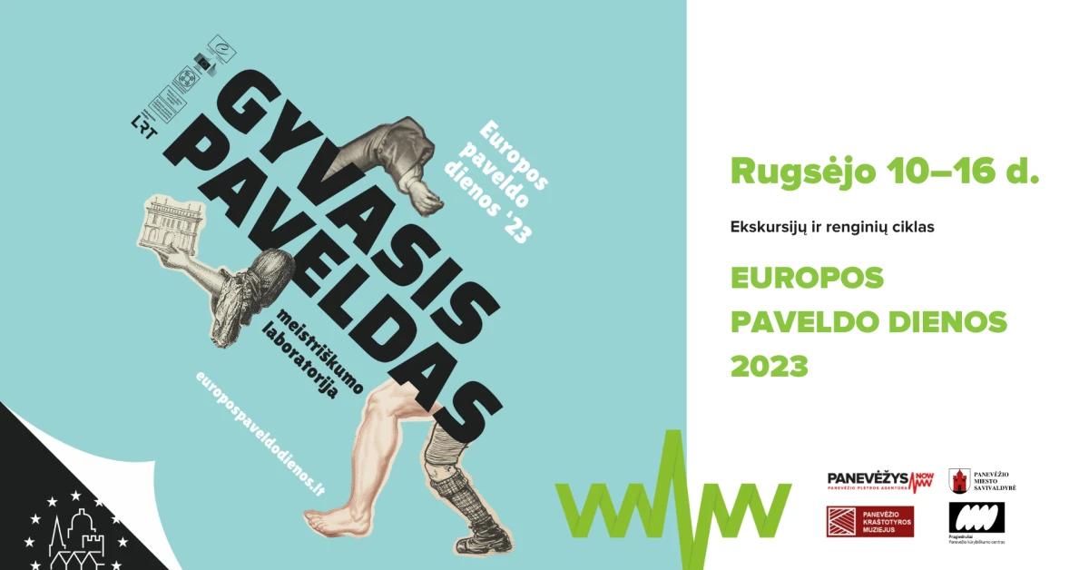 Europos paveldo dienos Panevėžyje 2023: pažintis su mediniu paveldu, edukacijos ir meninės instaliacijos pristatymas