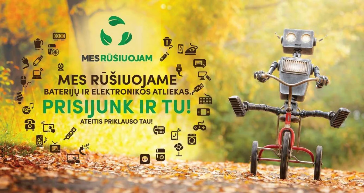 Startuoja aplinkosaugos projektas „Mes rūšiuojam“